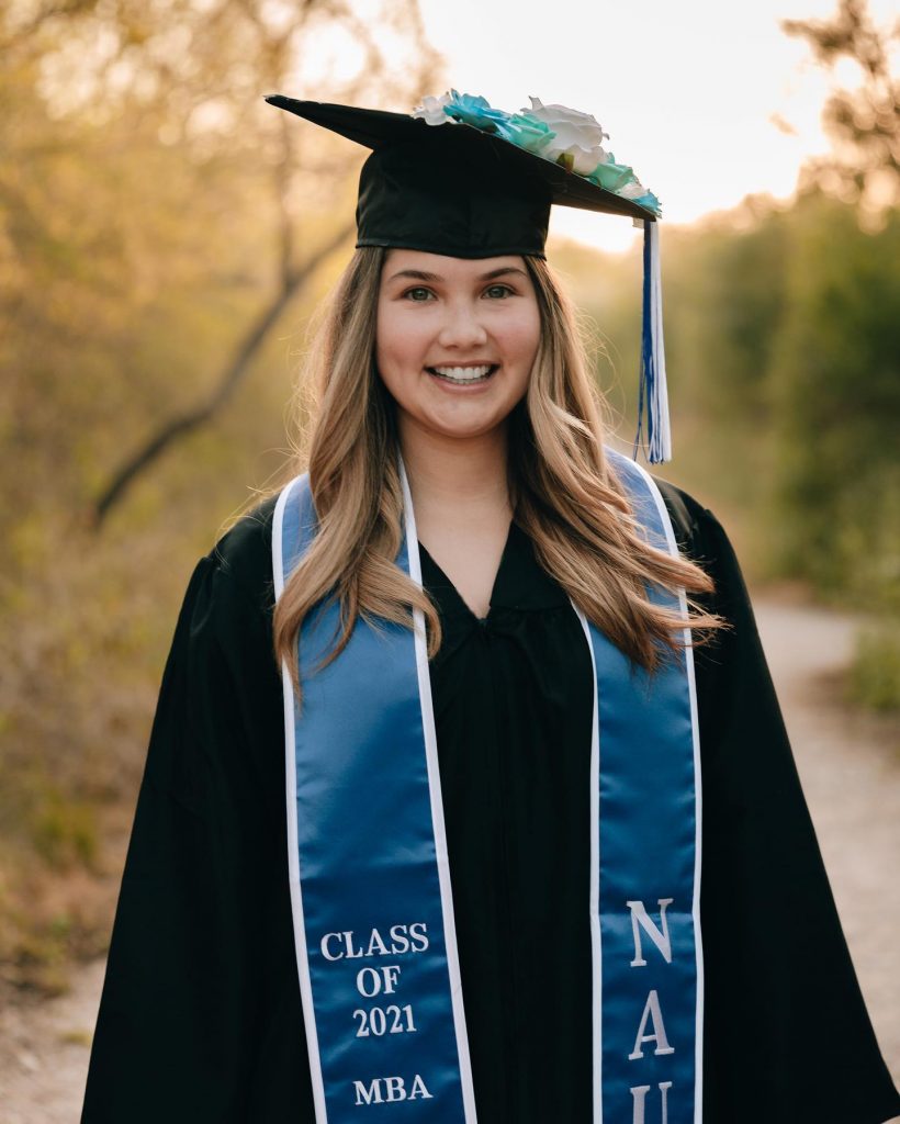 Ashley Salinas Alumni Spotlight - Ashley earned her Master of Business Administration (MBA) from National American University. She is looking to get her Doctor of 365体育官网 (EdD).