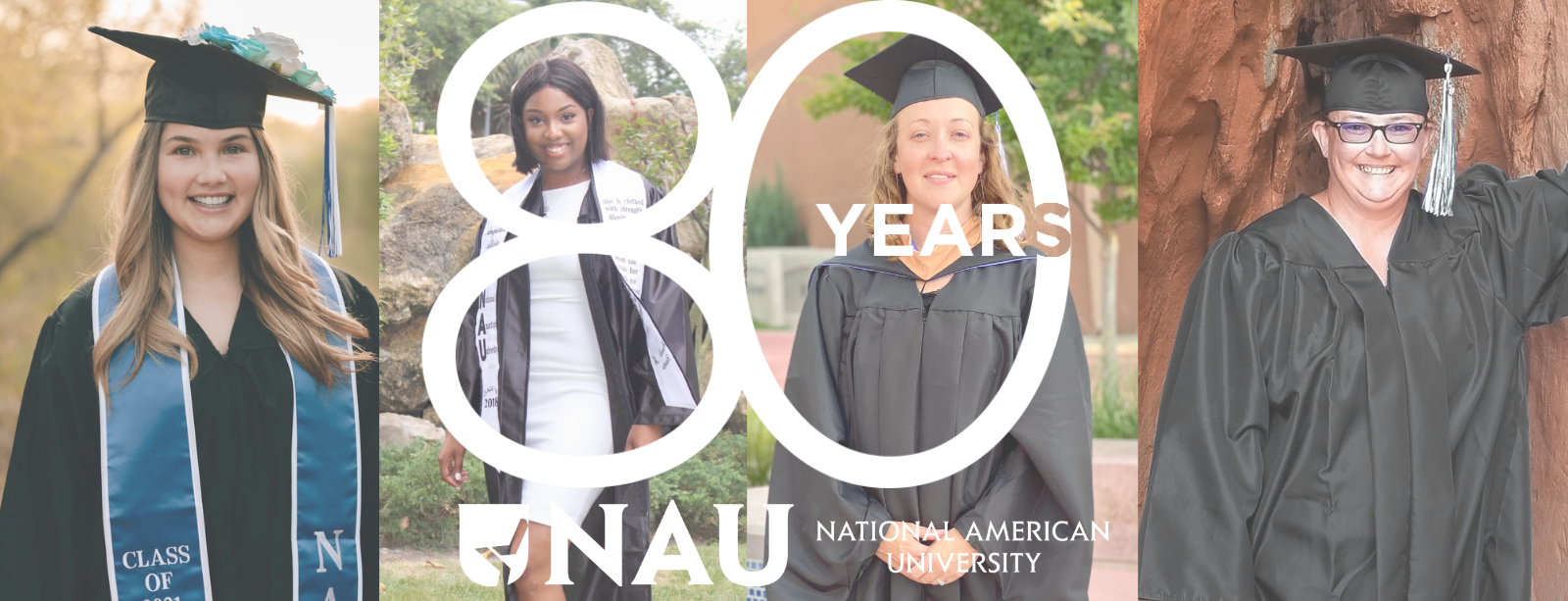 NAU 80-year Anniversary Alumni Collage Header